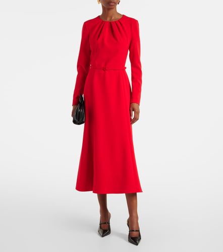 Abito midi in georgette con cintura - Carolina Herrera - Modalova