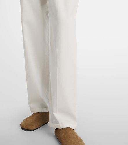 Pantaloni regular Neriah in cotone e cashmere - The Row - Modalova