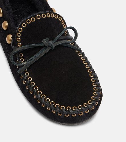 Mocassini Fitza in suede con borchie - Isabel Marant - Modalova