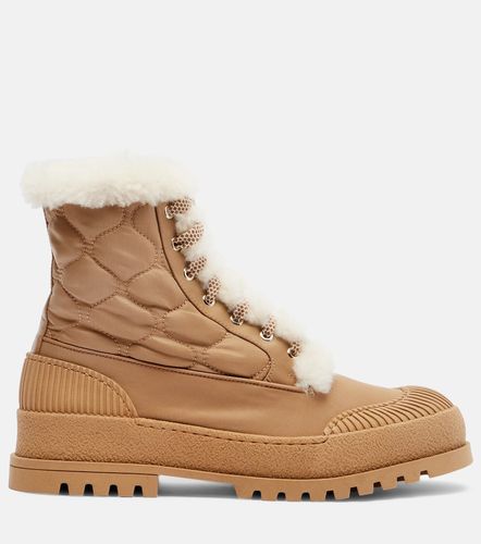 Schnürstiefel Glacier mit Shearling - Aquazzura - Modalova