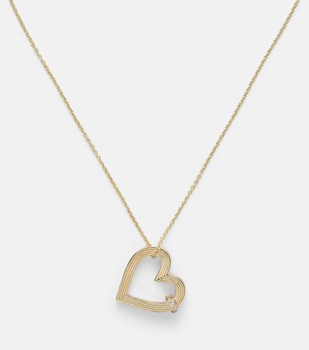 Collar de oro de 14 ct con diamantes - Sydney Evan - Modalova