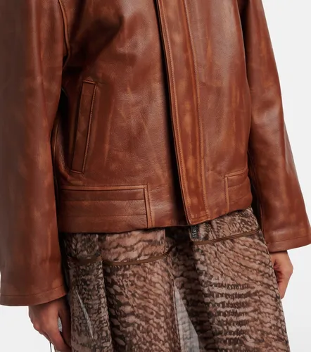 Jacques Wei Lederjacke - Jacques Wei - Modalova