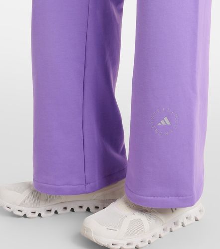 Logo cotton sweatpants - Adidas by Stella McCartney - Modalova