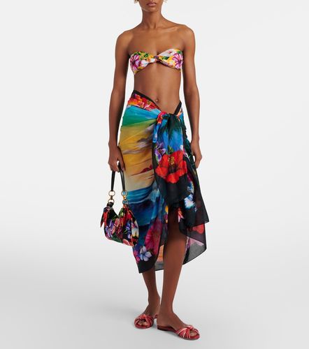 Pareo de algodón floral - Dolce&Gabbana - Modalova