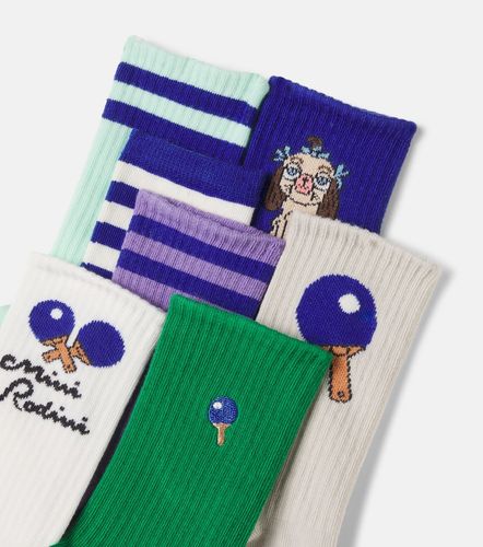 Set de 7 calcetines de mezcla de algodón - Mini Rodini - Modalova