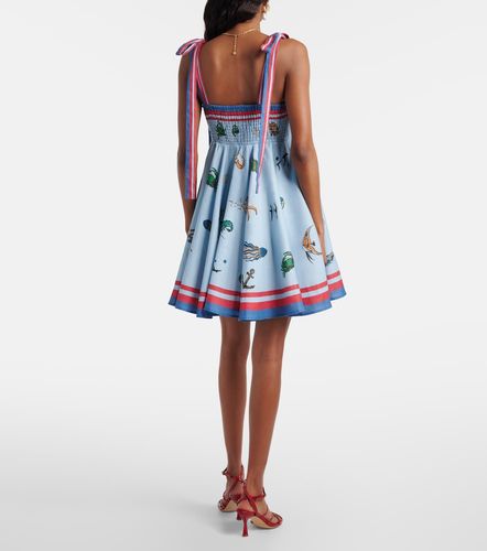 Alémais Vestido corto de lino estampado - Alemais - Modalova