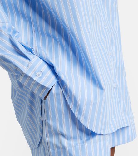 Camicia in popeline di cotone a righe - Hunza G - Modalova