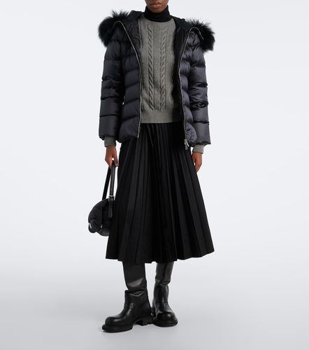 Daunenjacke Cupidones mit Shearling - Moncler - Modalova