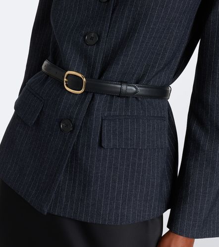Abito blazer con pizzo e cintura - Self-Portrait - Modalova