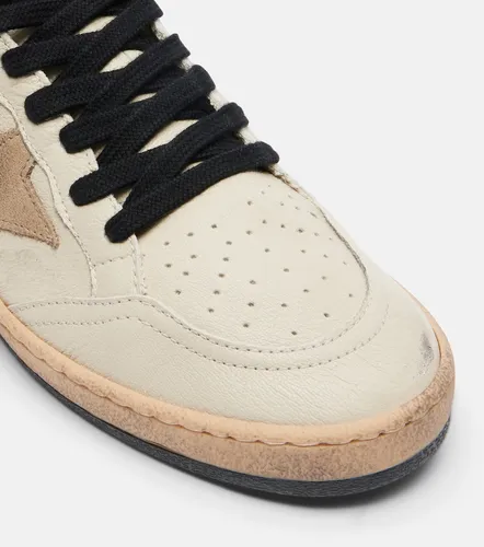 Zapatillas Ball Star de piel - Golden Goose - Modalova