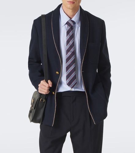 Blazer de sarga de algodón - Valentino Garavani - Modalova