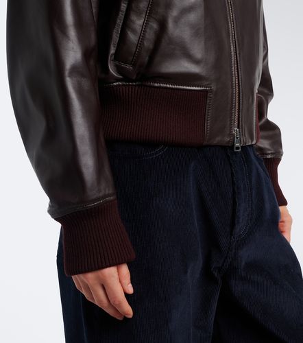 Ami Paris Lederjacke - Ami Paris - Modalova