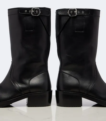Dries Van Noten Leather biker boots - Dries Van Noten - Modalova