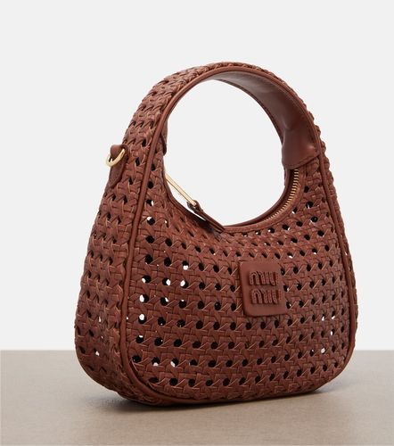 Miu Miu Bolso Wander de piel - Miu Miu - Modalova