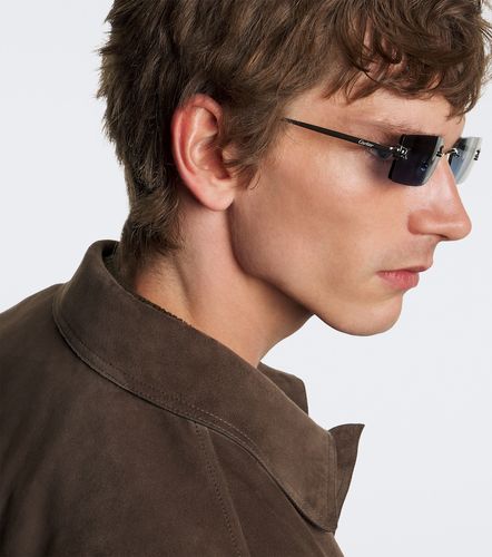 Eckige Sonnenbrille Signature C - Cartier Eyewear Collection - Modalova