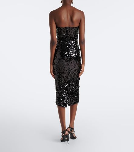 Vestido bustier con lentejuelas - Dolce&Gabbana - Modalova