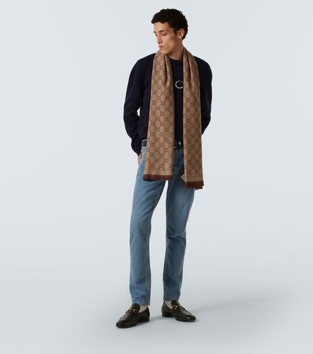 Gucci GG wool jacquard scarf - Gucci - Modalova