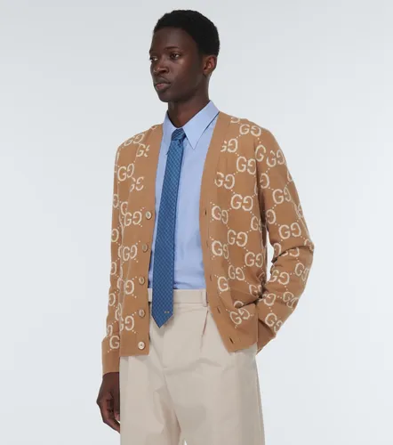 Corbata de seda con GG en jacquard - Gucci - Modalova