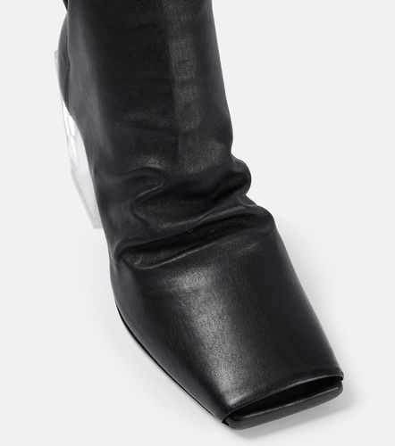 Stivaletti in pelle stretch - Rick Owens - Modalova