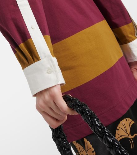 Sudadera en mezcla de algodón color block - Dries Van Noten - Modalova