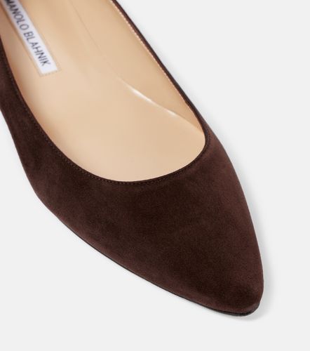 Lanza BB suede ballet flats - Manolo Blahnik - Modalova