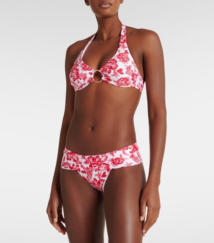 Brussels floral bikini top - Melissa Odabash - Modalova