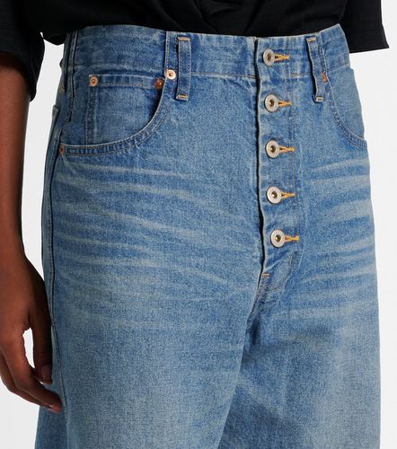 Jeans a gamba larga con cut-out - Junya Watanabe - Modalova