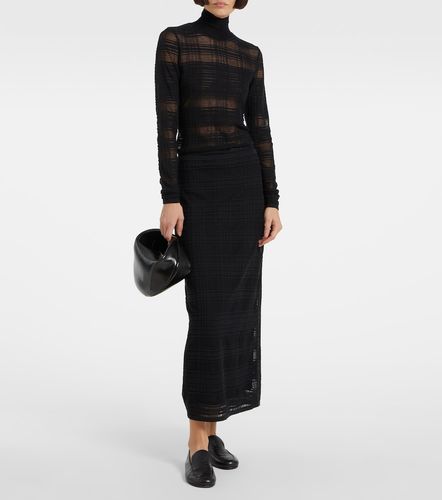 Falda midi White Label de mezcla de algodón - Proenza Schouler - Modalova