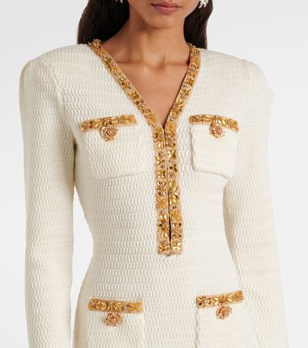 Embellished knitted minidress - Self-Portrait - Modalova