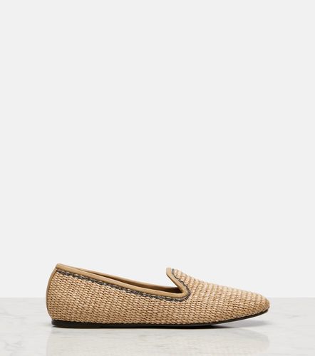 Monili raffia loafers - Brunello Cucinelli - Modalova