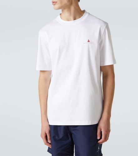 Camiseta de jersey de algodón con logo - Brunello Cucinelli - Modalova