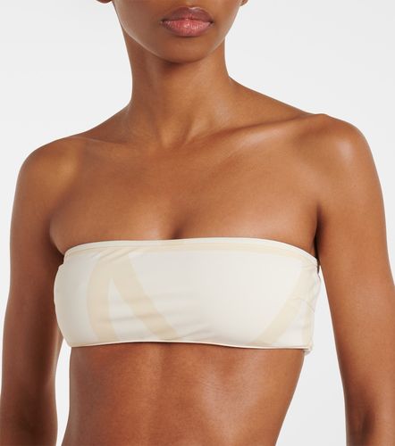 Toteme Monogram bandeau bikini top - Toteme - Modalova
