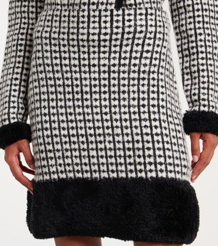 Minifalda de efecto tweed - Nina Ricci - Modalova
