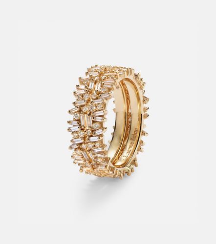 Anelli per smart ring Icon Midi in 18kt con diamanti - Suzanne Kalan - Modalova
