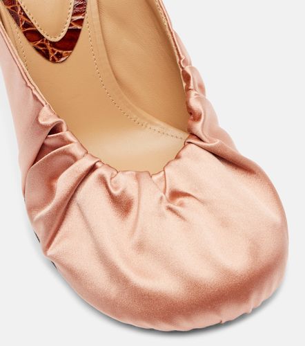 Dries Van Noten Mules 90 in raso - Dries Van Noten - Modalova