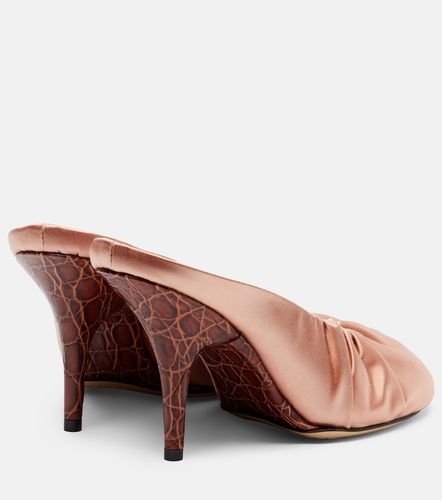 Dries Van Noten 90 satin mules - Dries Van Noten - Modalova