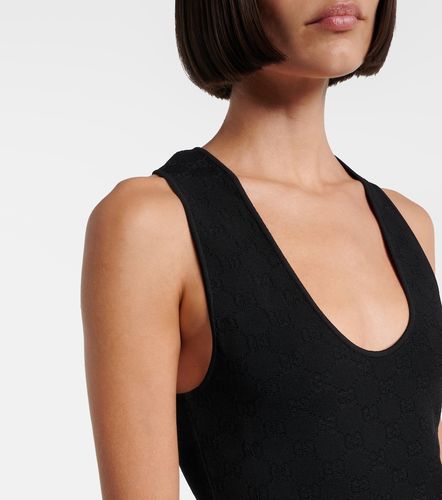 Gucci Tank top de jacquard con GG - Gucci - Modalova