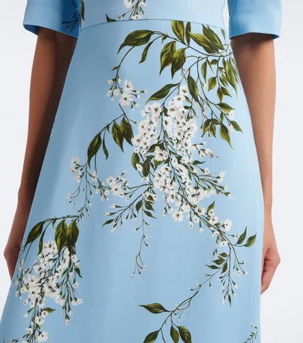 Abito lungo floreale - Monique Lhuillier - Modalova