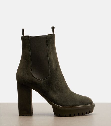Botines con plataforma Barry de ante - Gianvito Rossi - Modalova