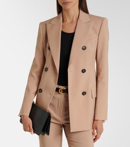 Double-breasted virgin wool blazer - Sportmax - Modalova