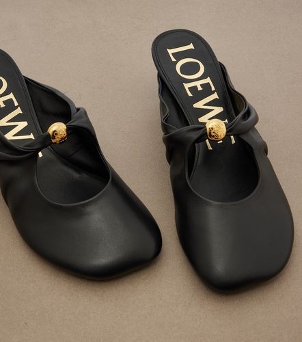 Loewe Pebble Soft leather mules - Loewe - Modalova