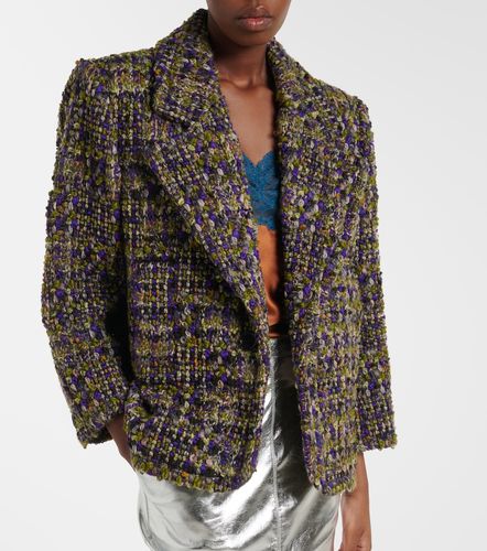 Wool-blend tweed jacket - Saint Laurent - Modalova