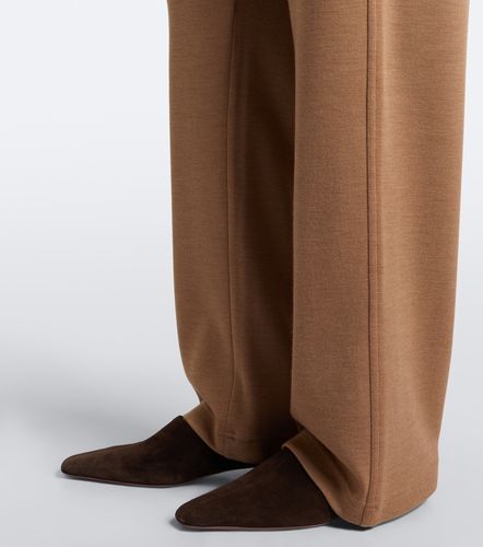 Pantalones rectos de lana virgen - Max Mara - Modalova