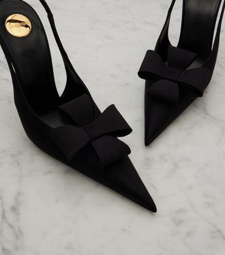 Slingback-Pumps Tea aus Satin - Saint Laurent - Modalova