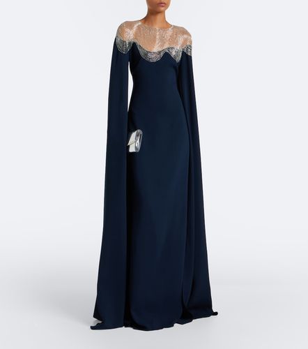 Caftano in georgette di misto seta - Oscar de la Renta - Modalova