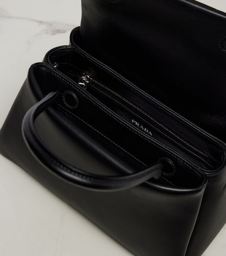 Passage Small leather top-handle bag - Prada - Modalova