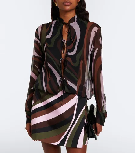 Pucci Marmo silk shirt - Pucci - Modalova