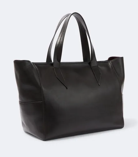 Passerby East-West leather tote bag - Metier - Modalova