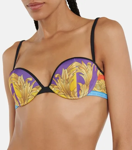 Versace Bedrucktes Bikini-Oberteil - Versace - Modalova