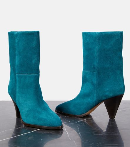 Rouxa suede ankle boots - Isabel Marant - Modalova